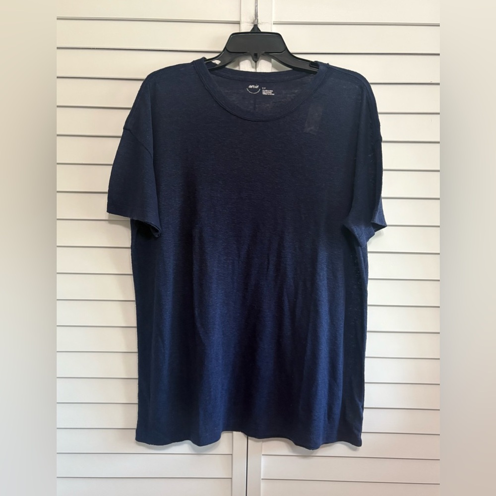 Aerie Navy Women's Short Sleeve Tee